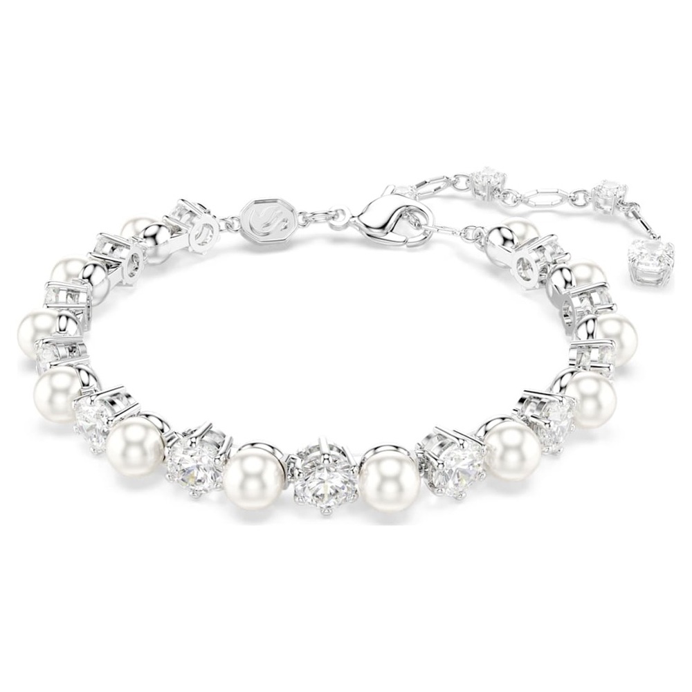 Swarovski Silver and Pearl Bracelet